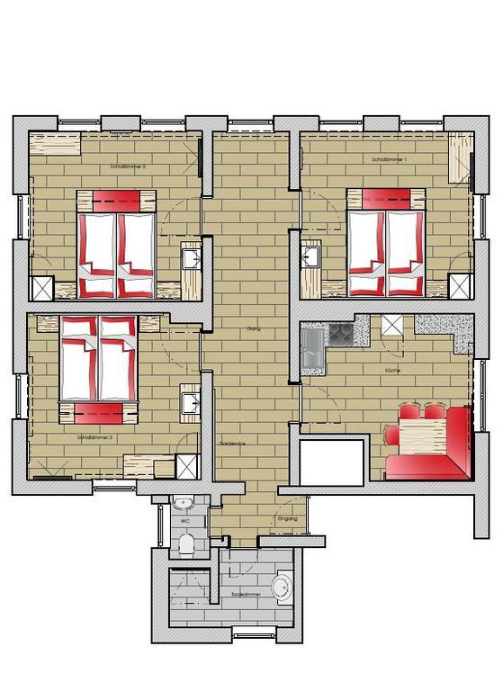 Flierelerhof Apartment *
